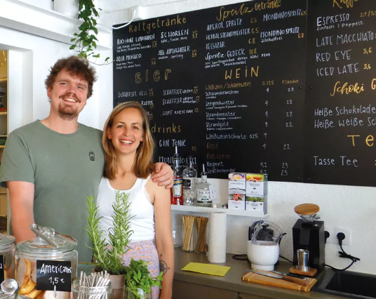 Die Zeitung zu Besuch
