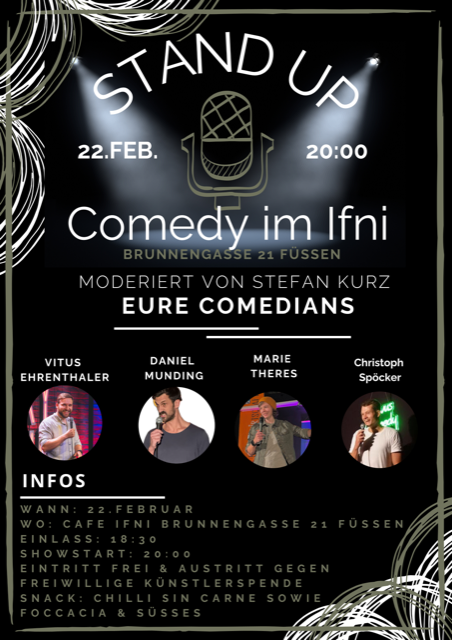 | 22.2 | Stand-Up Comedy im Ifni