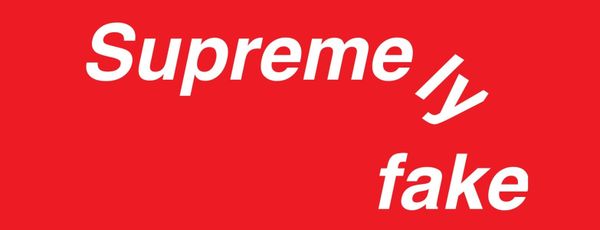 Supremely Fake: An Italian's Job of selling "Legal Fakes"​.
