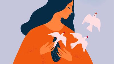 What if grief is a heart that feels it can fly? Living through loss when the world is full of loss