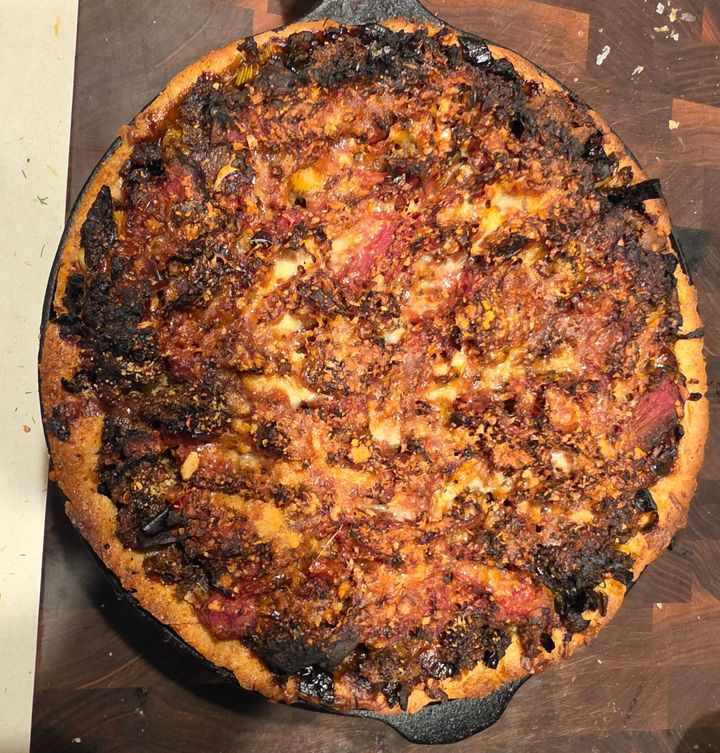 Gluten Free Chicago Style Deep Dish Pizza