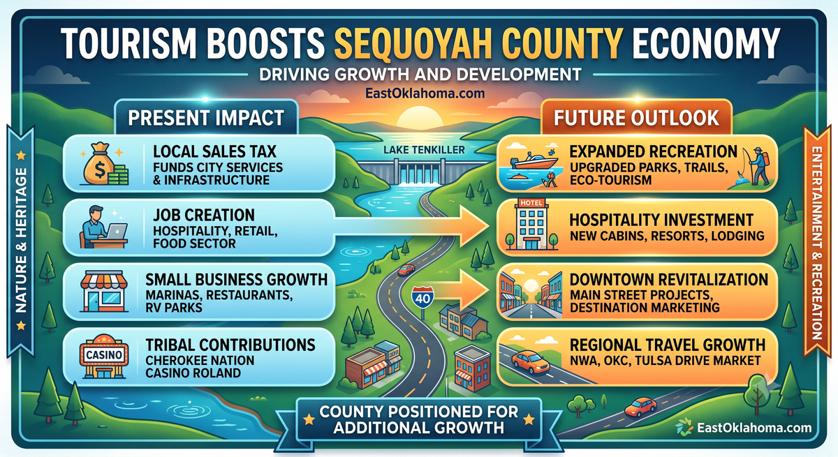 How Tourism is Reshaping Sequoyah County’s Economic Blueprint