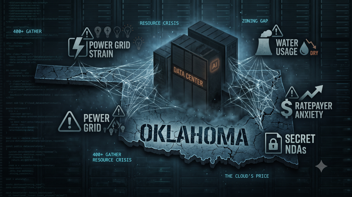 Inside the High-Stakes Fight Over Oklahoma’s Data Center Boom