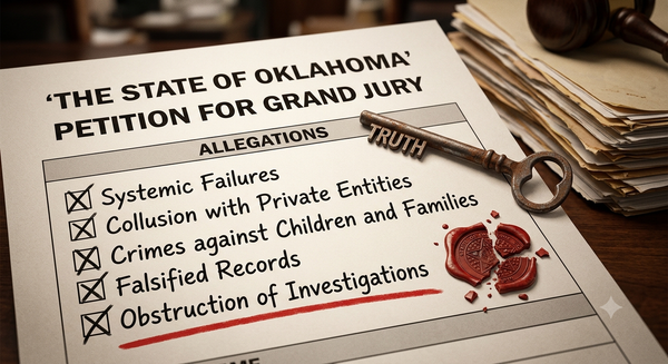 Oklahoman's for Children's Rights Vs Oklahoma DHS: Inside the Citizen Revolt Against OKDHS