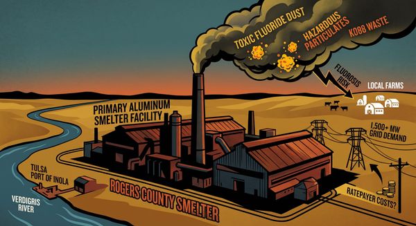 $4 Billion Aluminium Smelter by a Company with a History of Spewing Toxic Dust