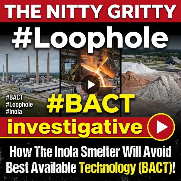 The Nitty Gritty - How The Inola Smelter Will Avoid Environmental Best Available Technology (BACT) in Oklahoma