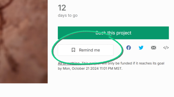 Guide to Kickstarter Campaign Page