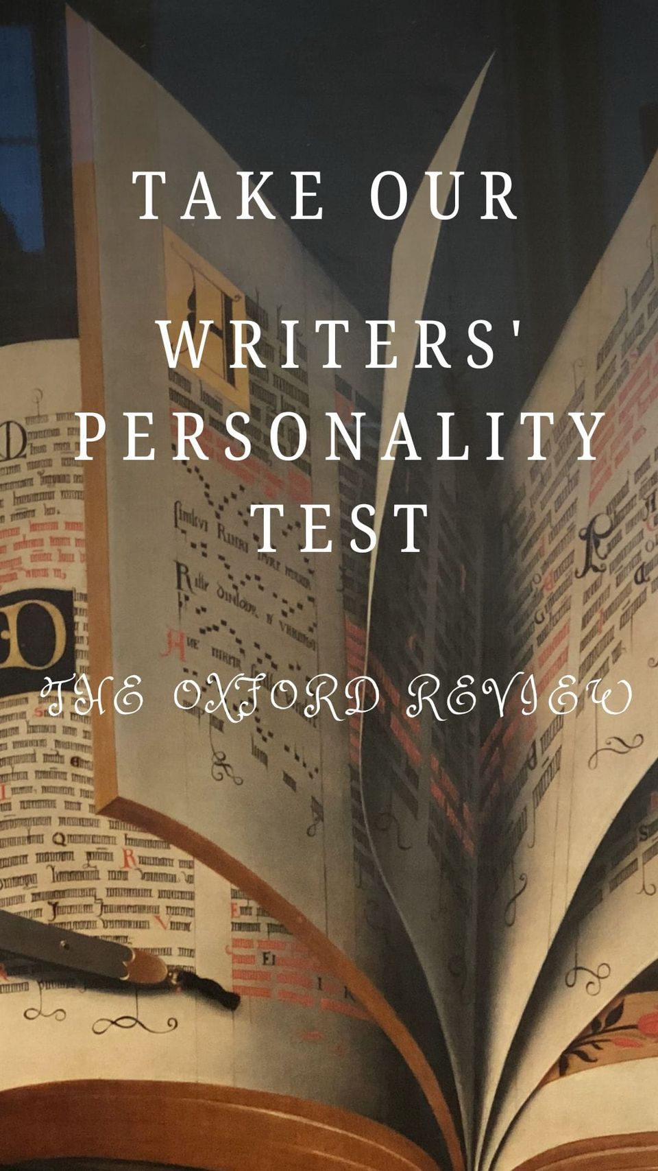 The Writer's Personality Test