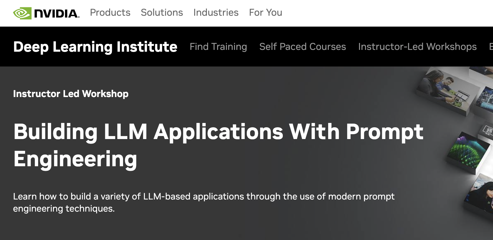 Building LLM Applications With Prompt Engineering by NVIDIA