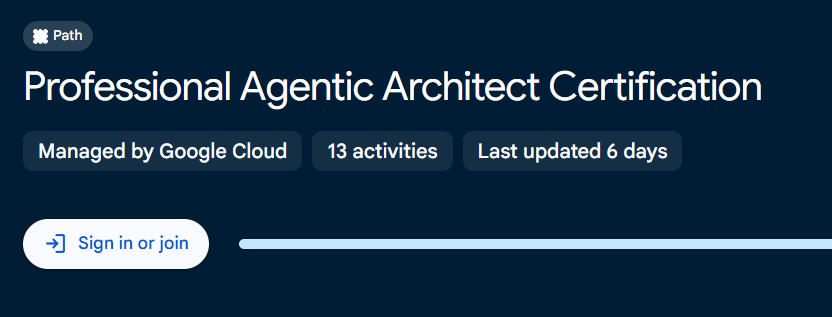 Google Cloud Professional Agentic Architect