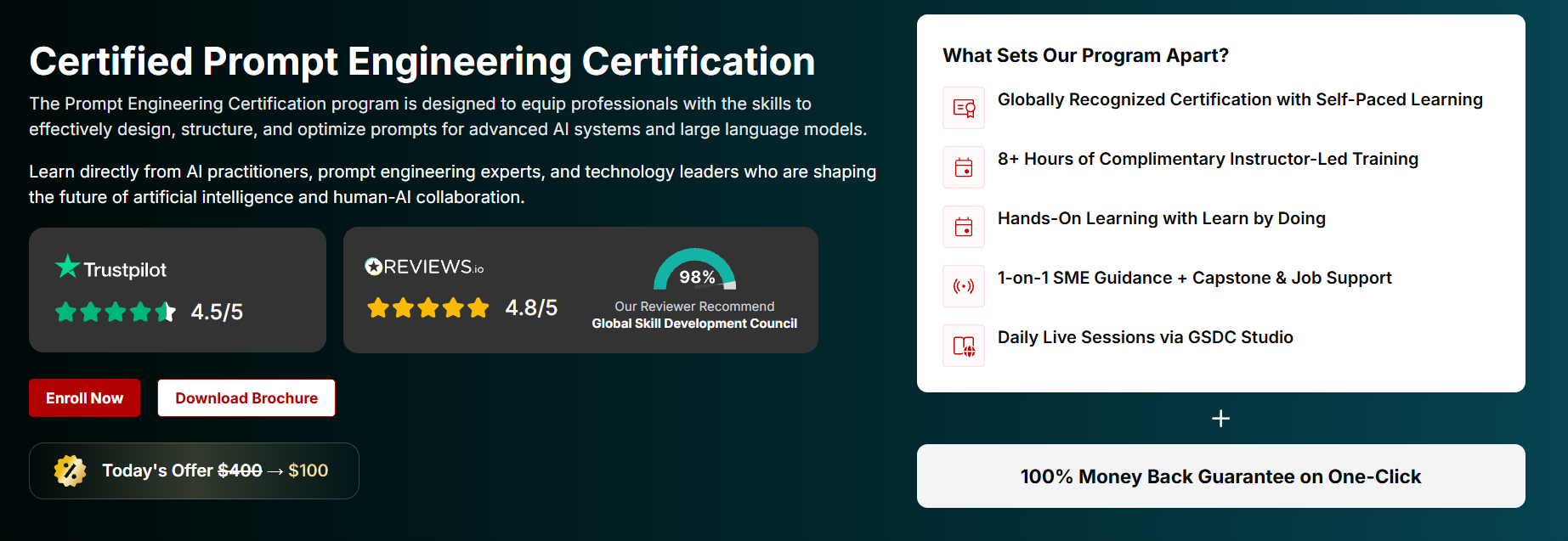 Certified Prompt Engineering Certification by GSDC