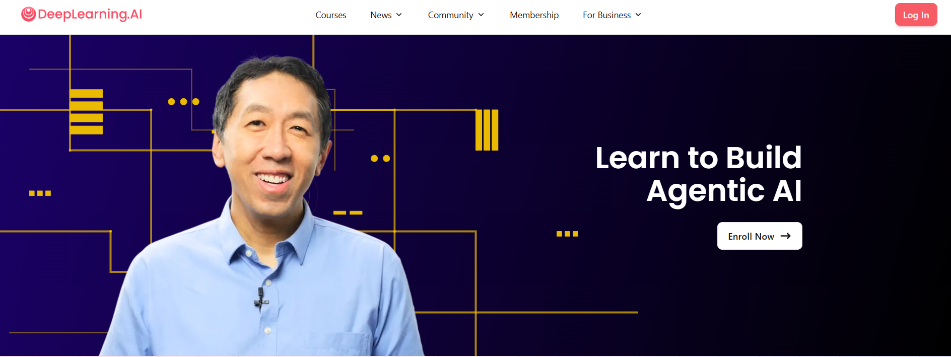 DeepLearning.AI home page
