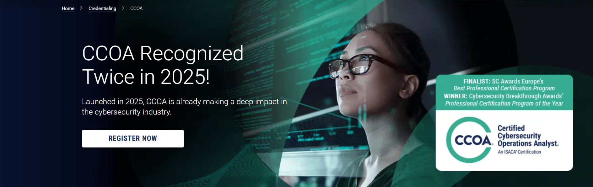 ISACA Certified Cybersecurity Operations Analyst (CCOA)