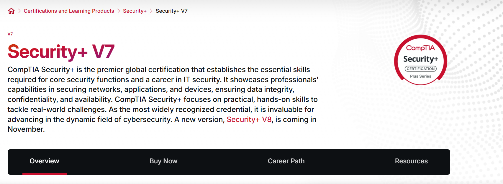 CompTIA Security+ V7