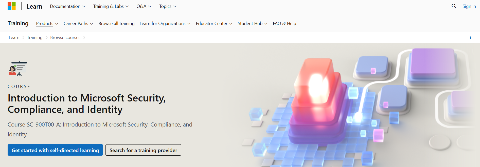 Microsoft Introduction to Microsoft Security, Compliance, and Identity