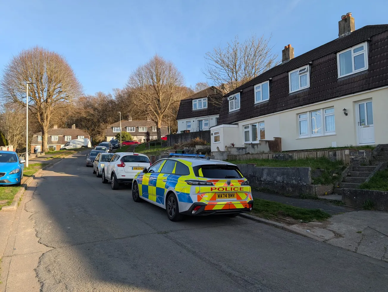 Armed police dealing with incident in Ernesettle