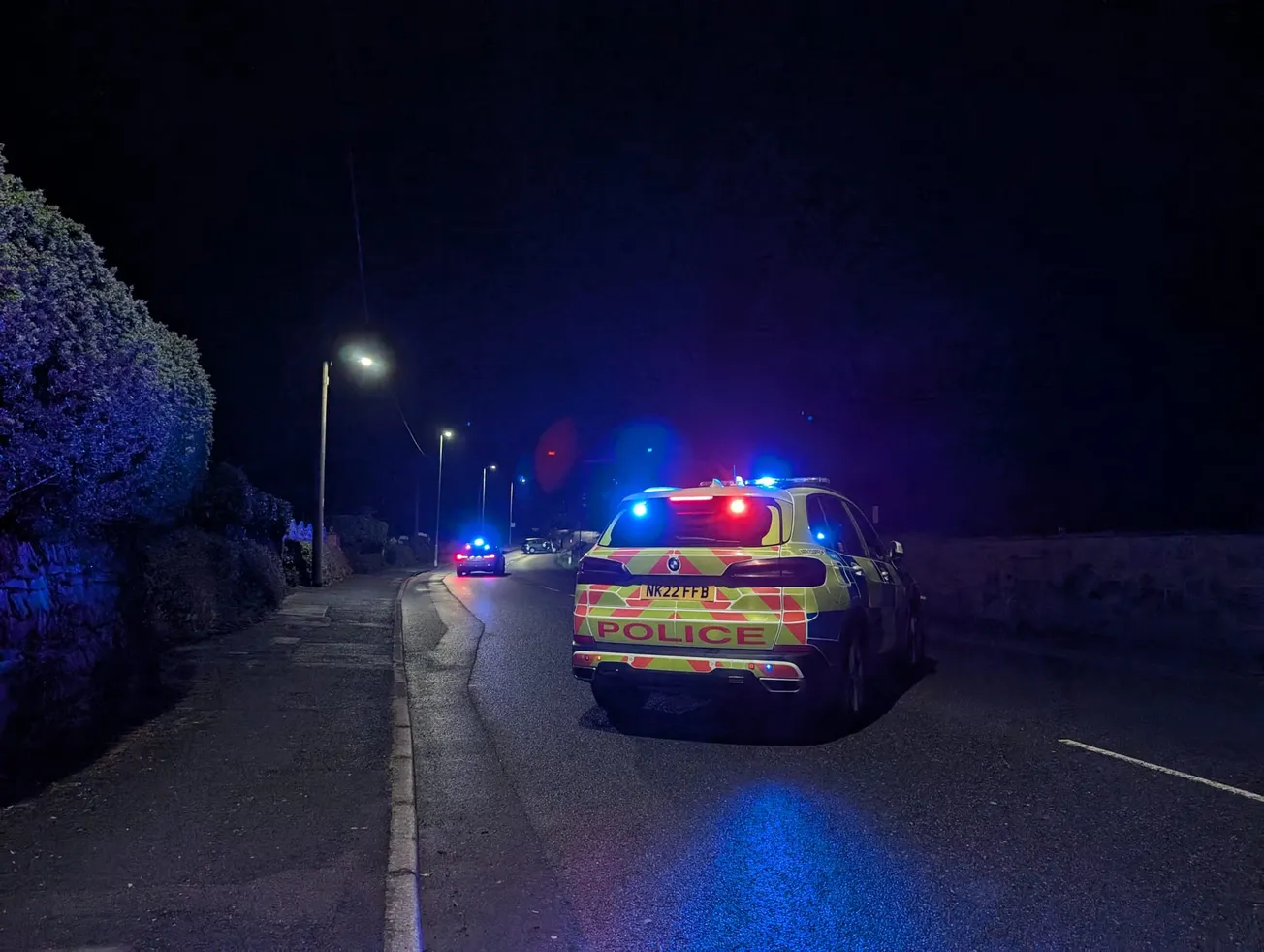 Car overturns on Plympton road as trio flees the scene