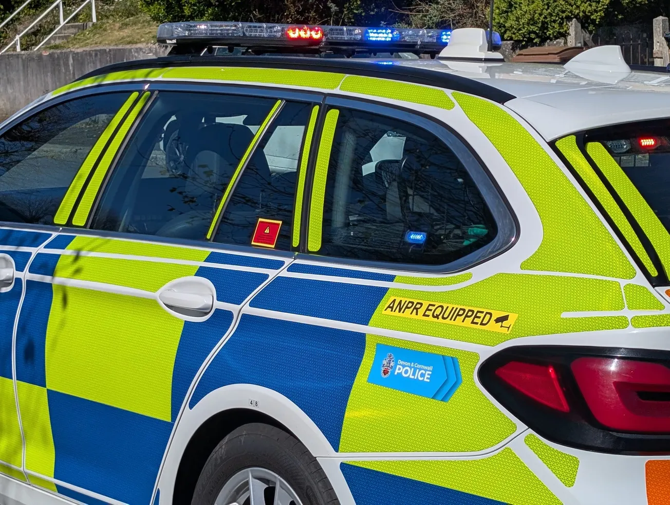 Police helicopter chases balaclava duo on stolen motorbike through Plymouth