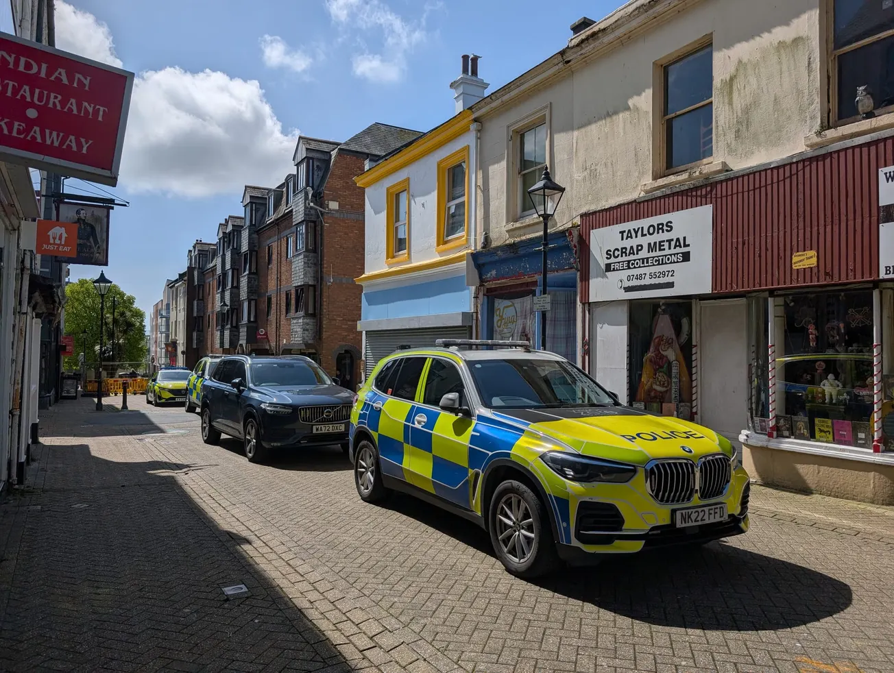Armed police swarm Plymouth Morrisons after knife threat