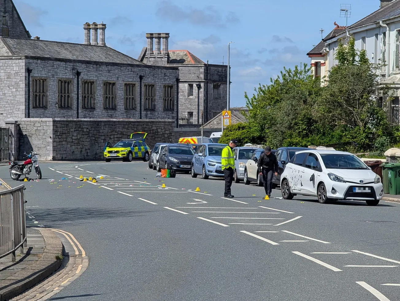 Plymouth biker fighting for his life after crash on Hyde Park Road