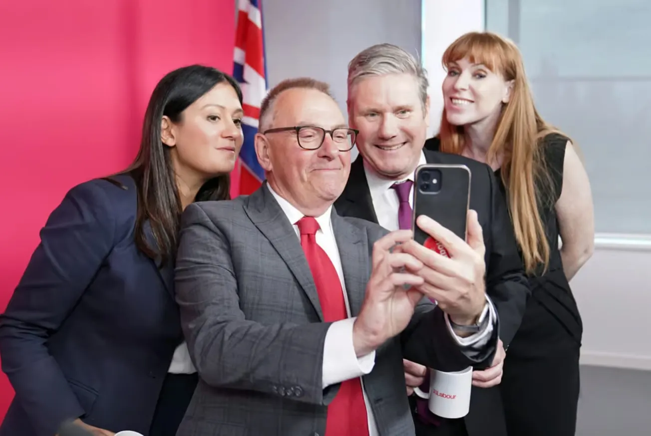 Tudor's world literally comes crashing down