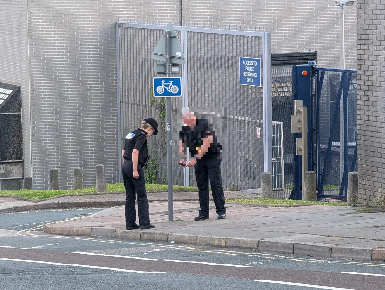 Man found wounded outside Plymouth police station