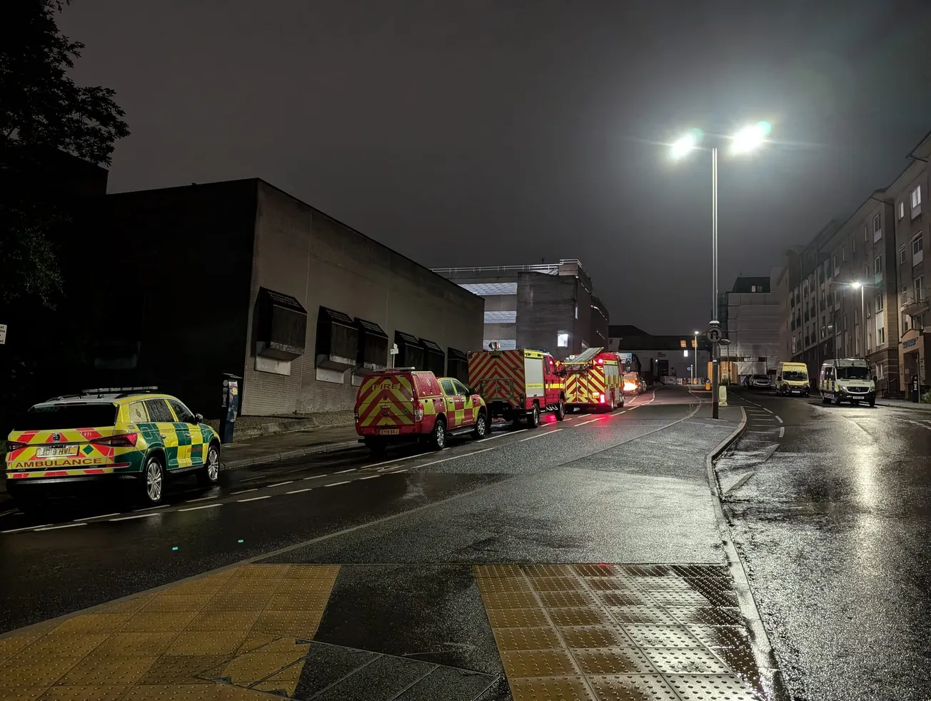 Emergency services prevent tragedy above Plymouth city centre