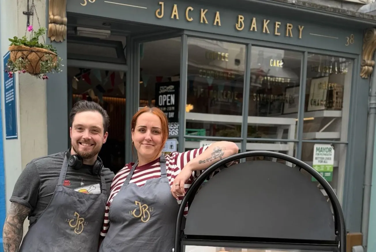Barbican bakery upset at Plymouth City Council’s ‘double standards’ as litter officers park in loading bay