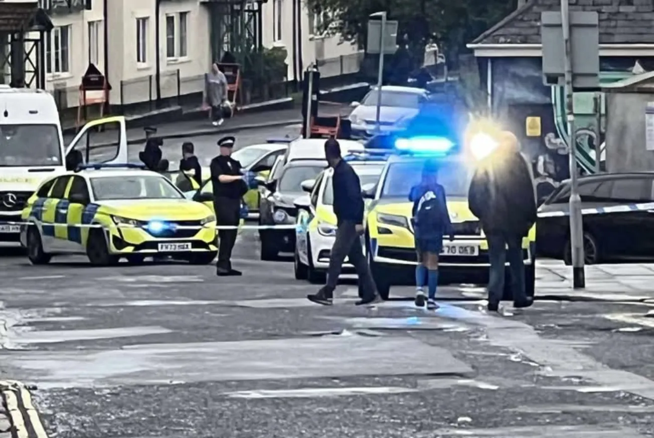 Man taken to hospital after major police response on Anstis Street in Plymouth