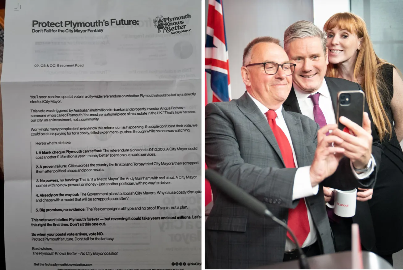 Plymouth Labour accused of illegal use of electoral roll ​after letters sent to thousands of postal voters