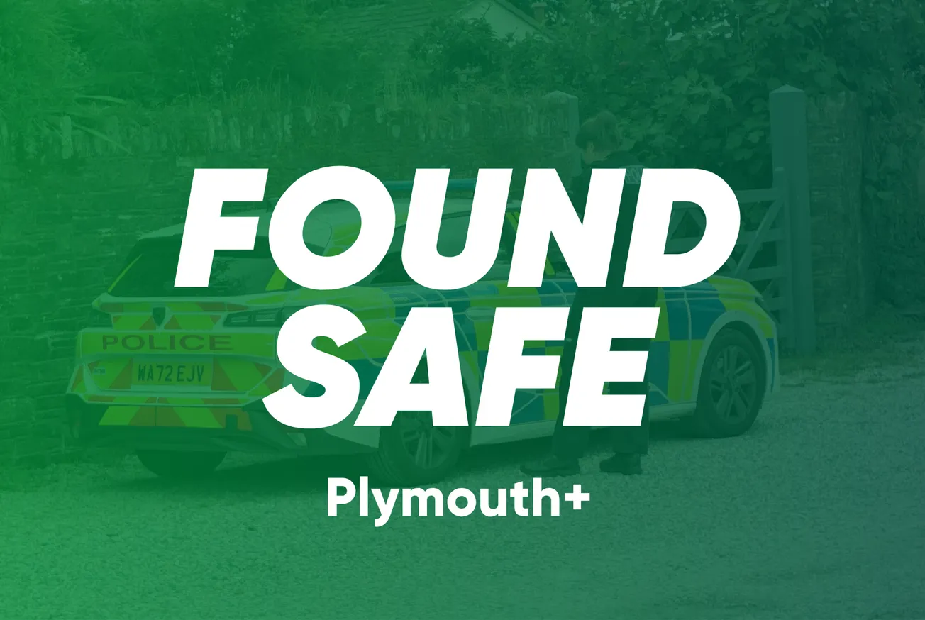 Urgent emergency searches to find missing man from Plymouth