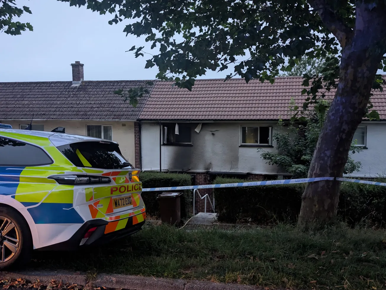 Plymouth house fire completely destroys ground floor as investigation launched