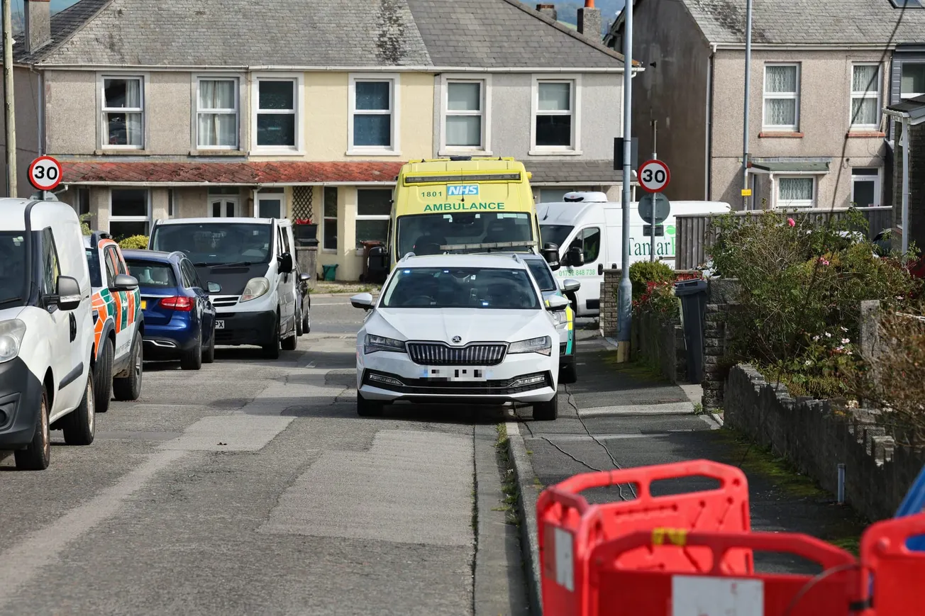 Air ambulance lands as serious emergency unfolds in Saltash