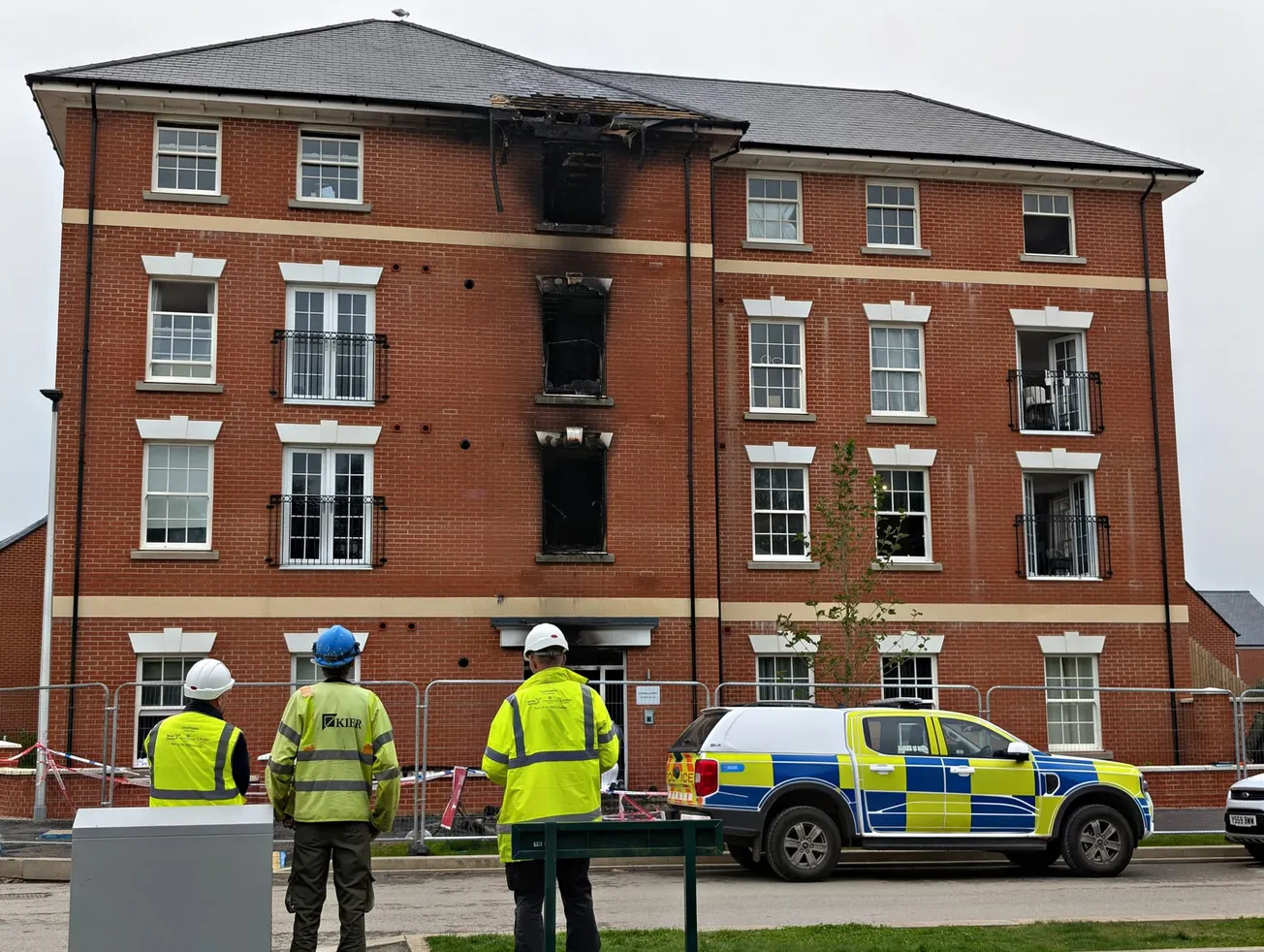 10 hospitalised and 28 rescued after Plymouth fire traps families