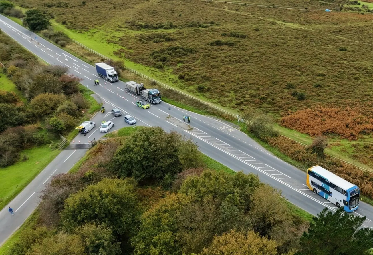 Investigation launched after motorcyclist left hospitalised in serious Plymouth crash