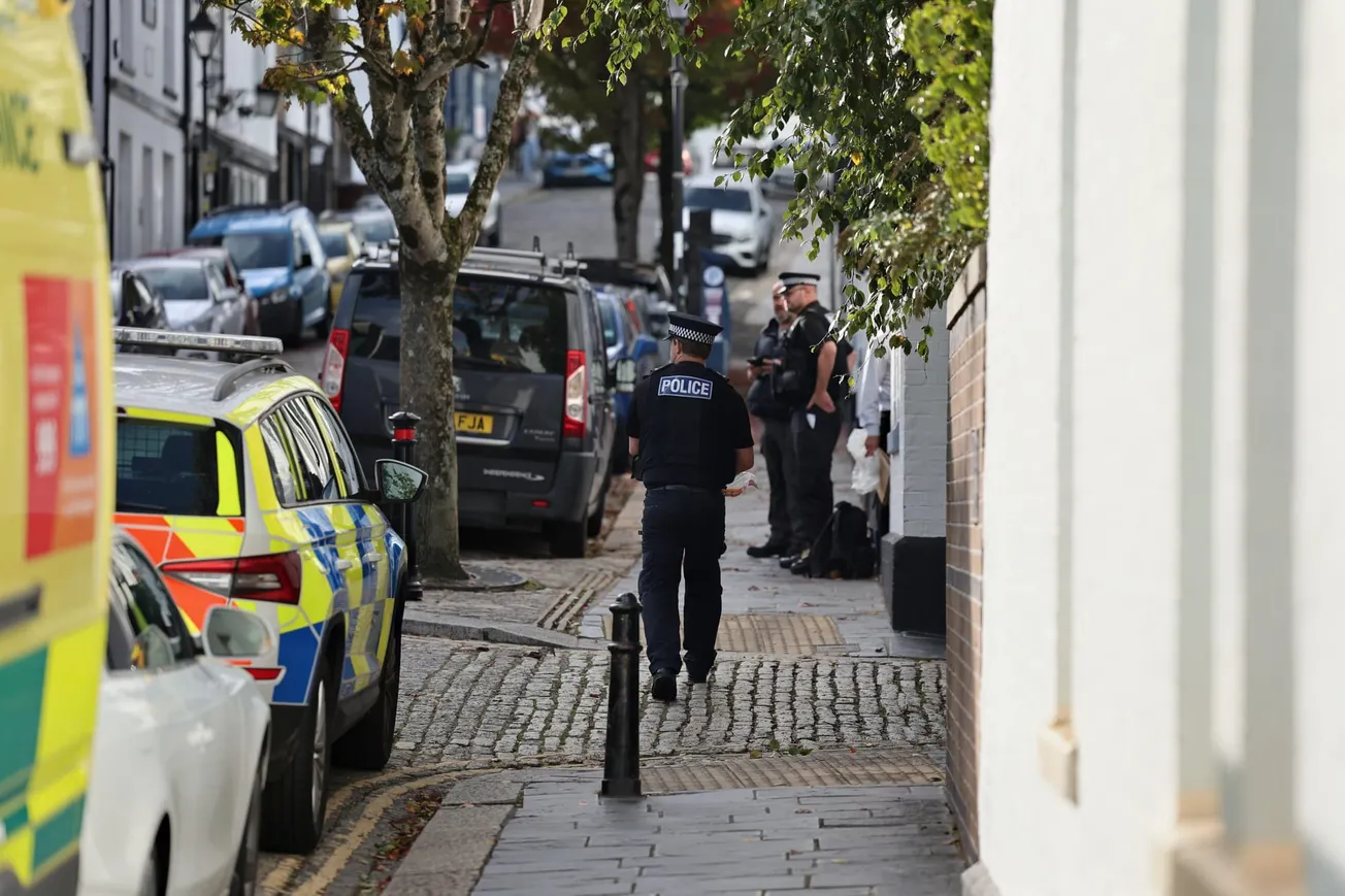 Serious incident unfolding on Plymouth Barbican
