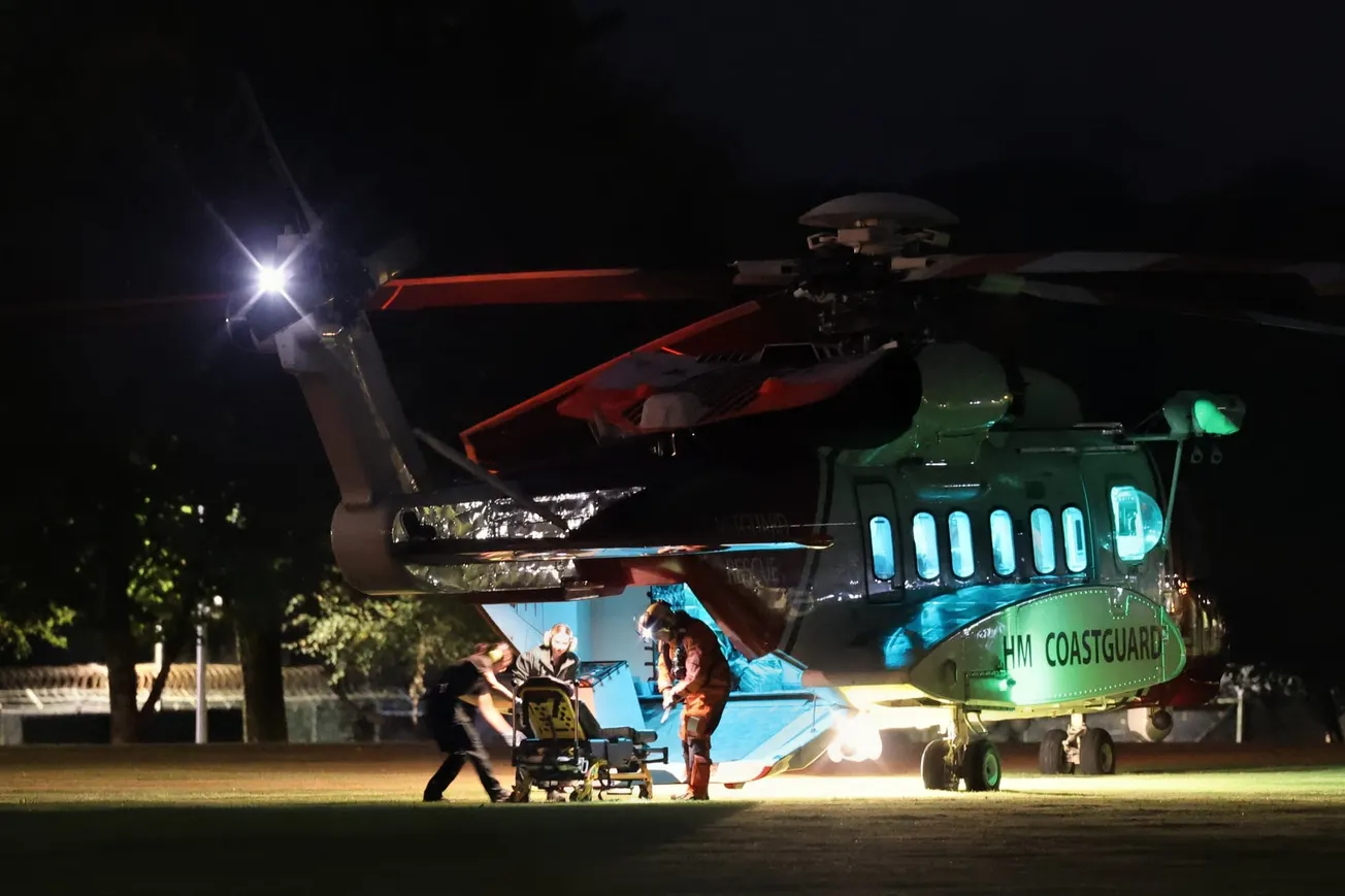Critically unwell sailor faces long ambulance delay after Coastguard helicopter lands