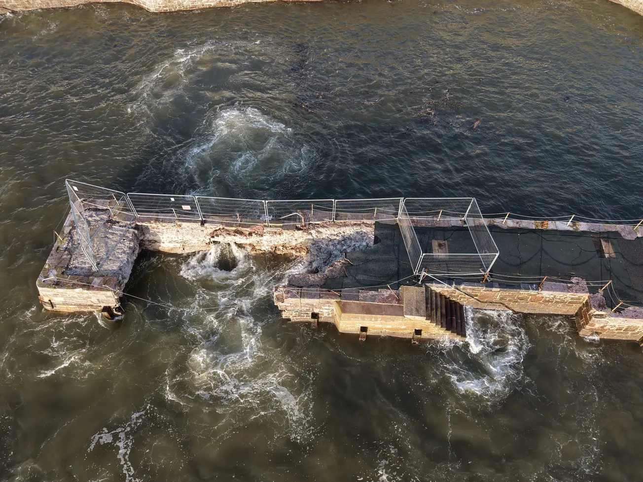 Plymouth City Council carried out unauthorised works on historic pier before it collapsed into the sea