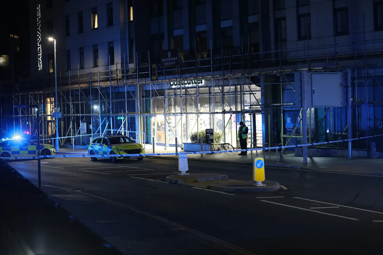 Teenage boy stabbed multiple times in Plymouth city centre