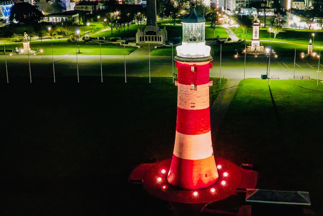 Here's why Plymouth's Smeaton’s Tower will shine red tonight