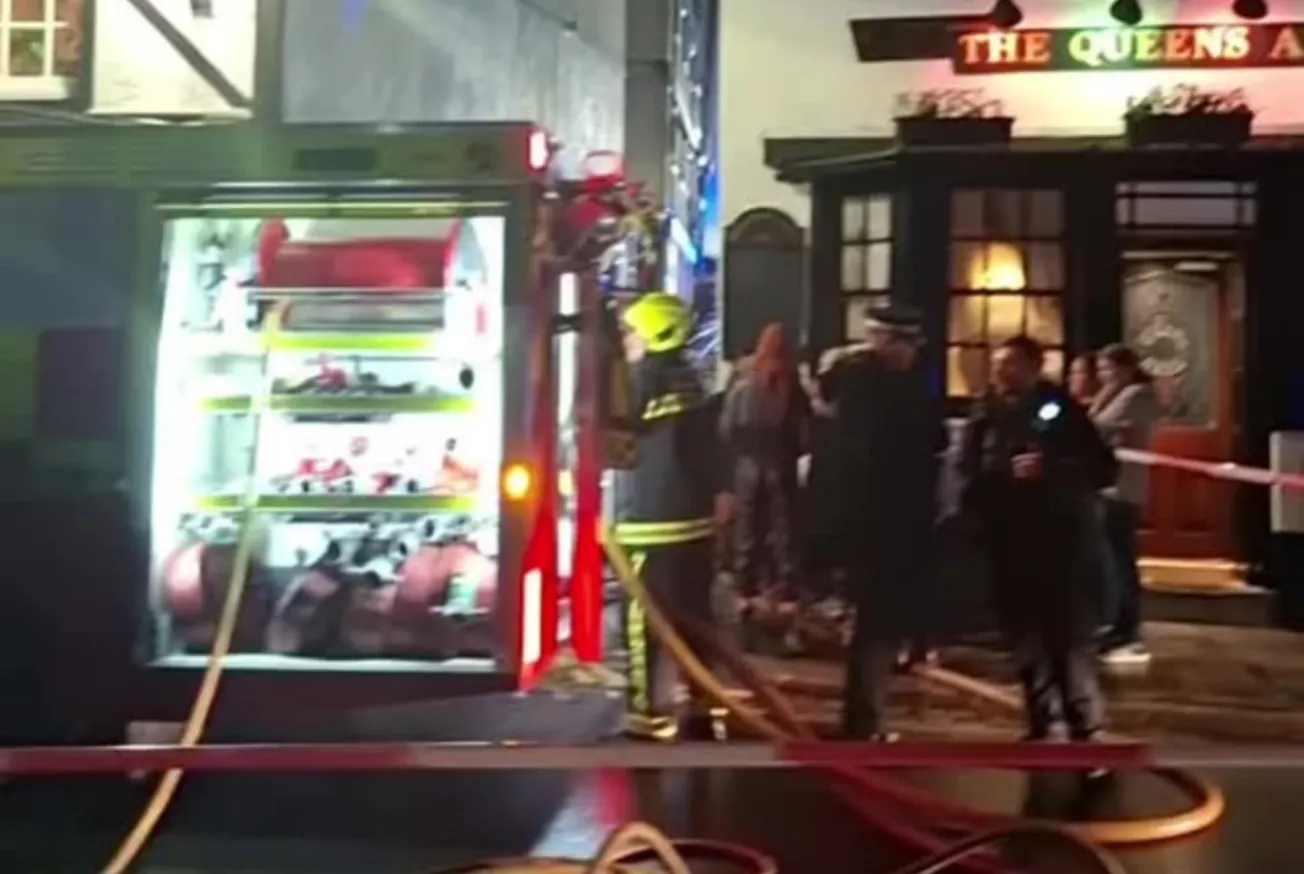 Dog rescued as smoke pours from Barbican flat in late night Plymouth fire