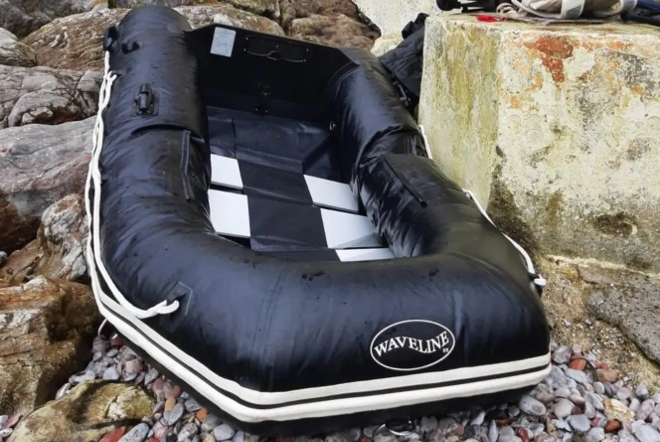 Mystery as unmanned dinghy washes up in Plymouth