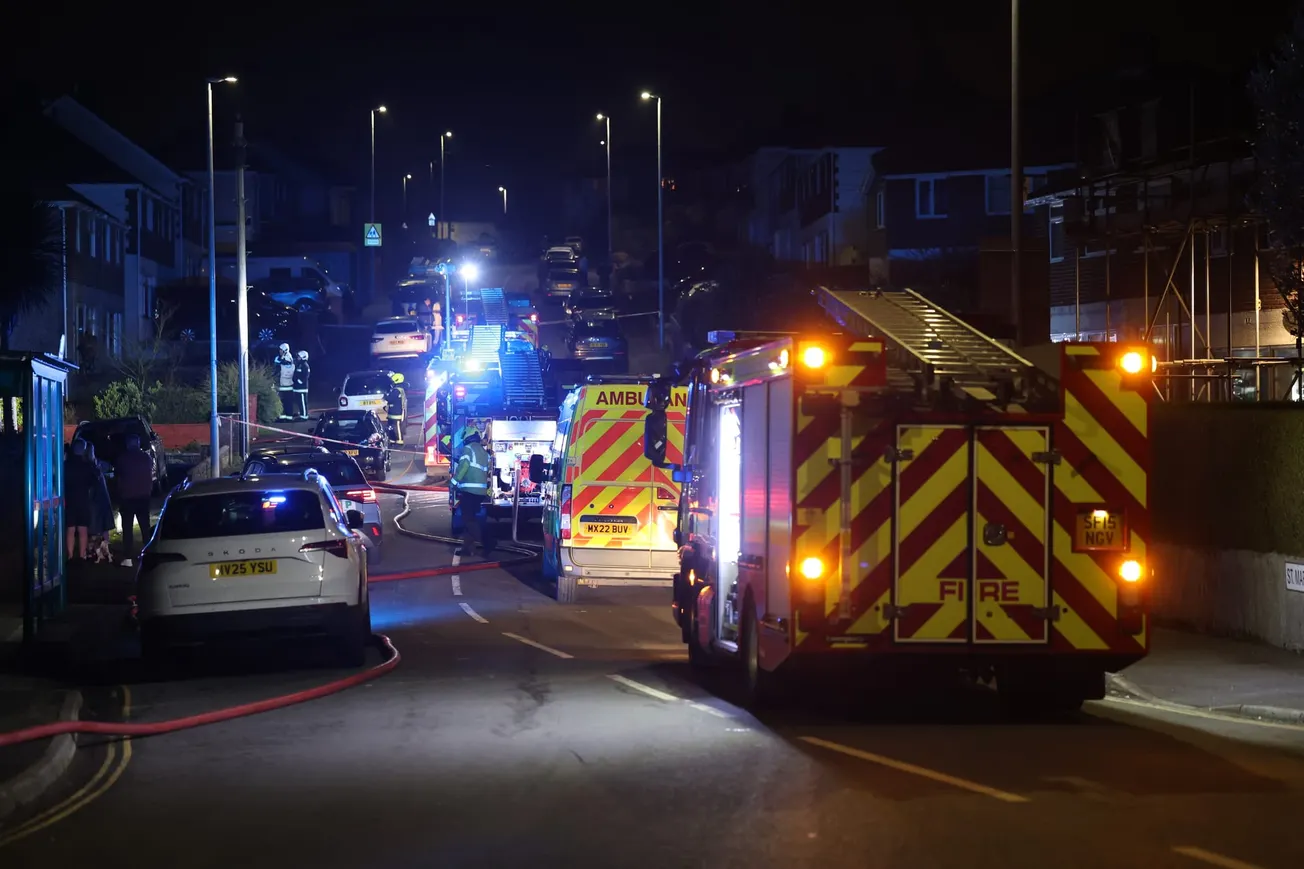 Firefighters rush to serious house fire in Plymouth