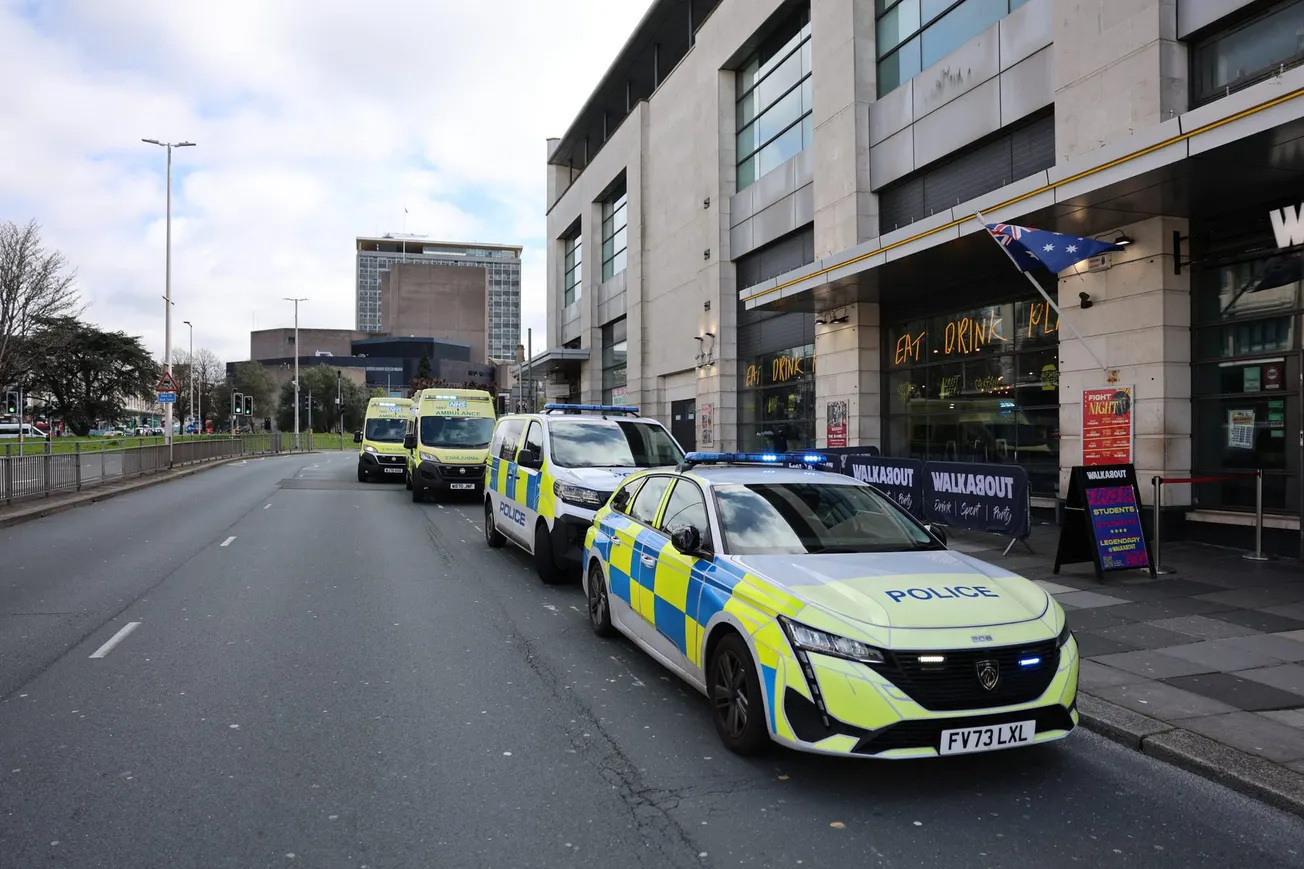 Man rushed to hospital after serious medical emergency outside Plymouth pub