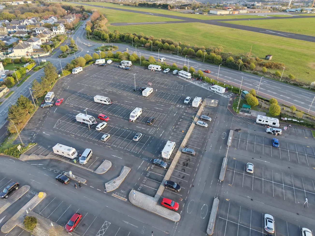 Travellers return to Plymouth Park and Ride just days after court order