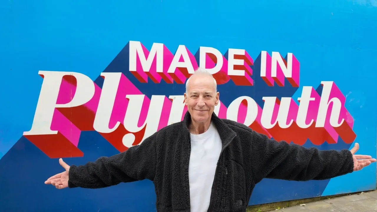 Michael Barrymore says 'Plymouth is a beautiful city' after surprise visit
