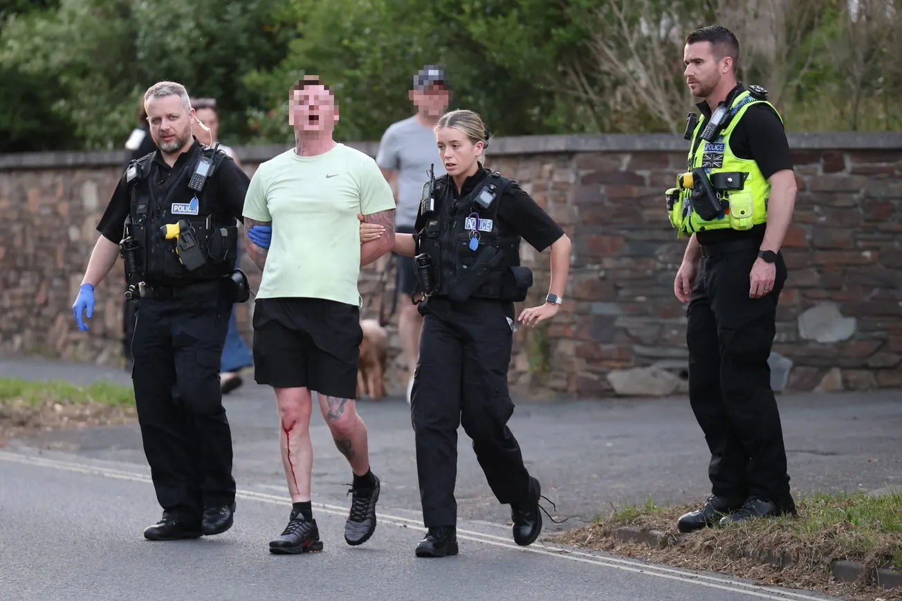 Man arrested after police helicopter chase tears through Plymouth