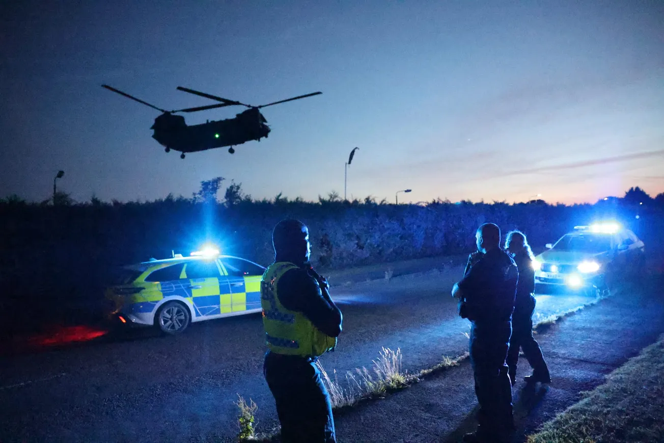 Special forces depart Plymouth under tight security