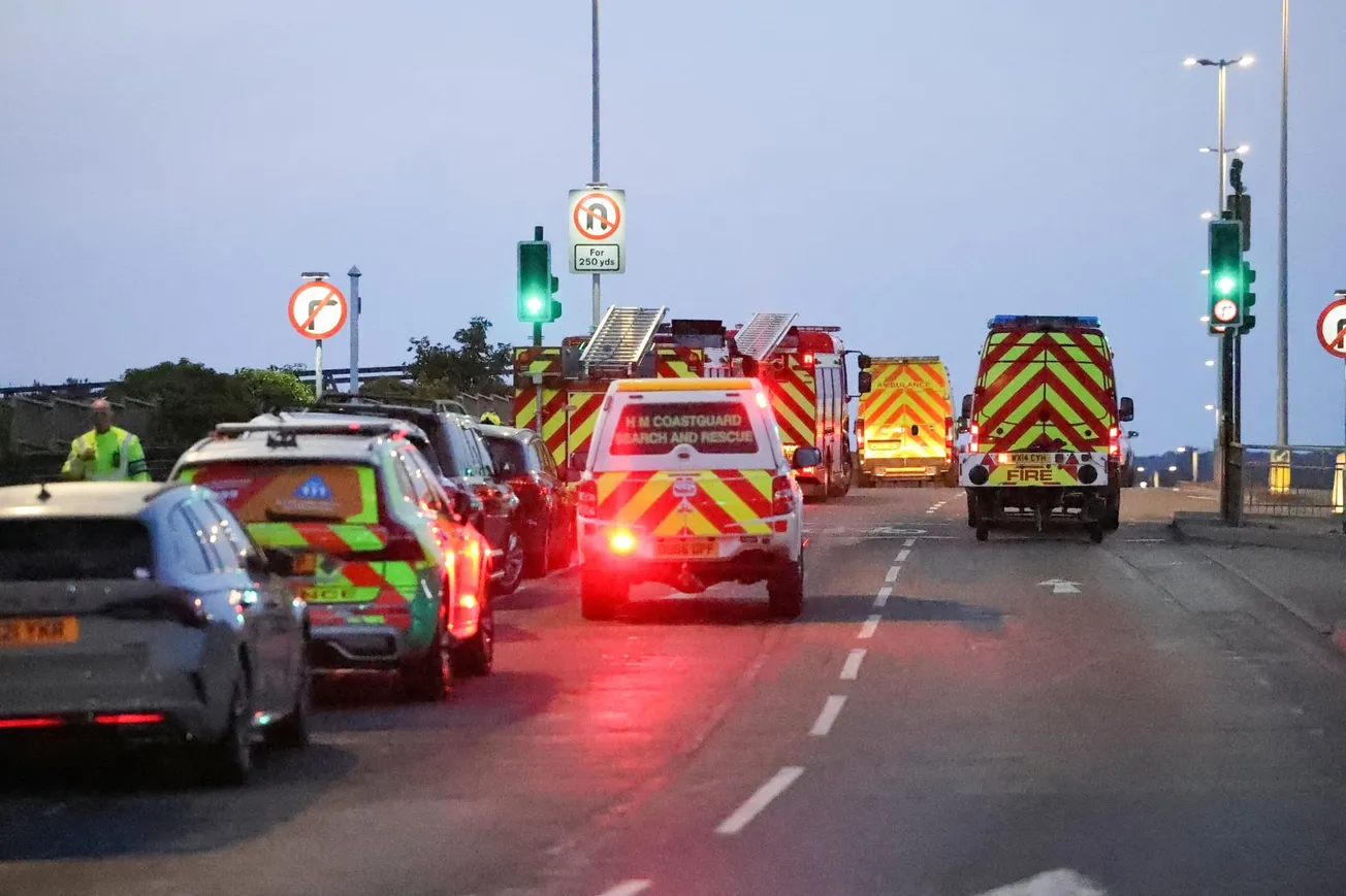 Person saved after major emergency response