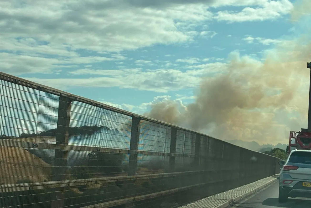 Wildfire breaks out at military munitions depot in Plymouth - live updates